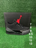 Jordan retro 3 “Black Cat”